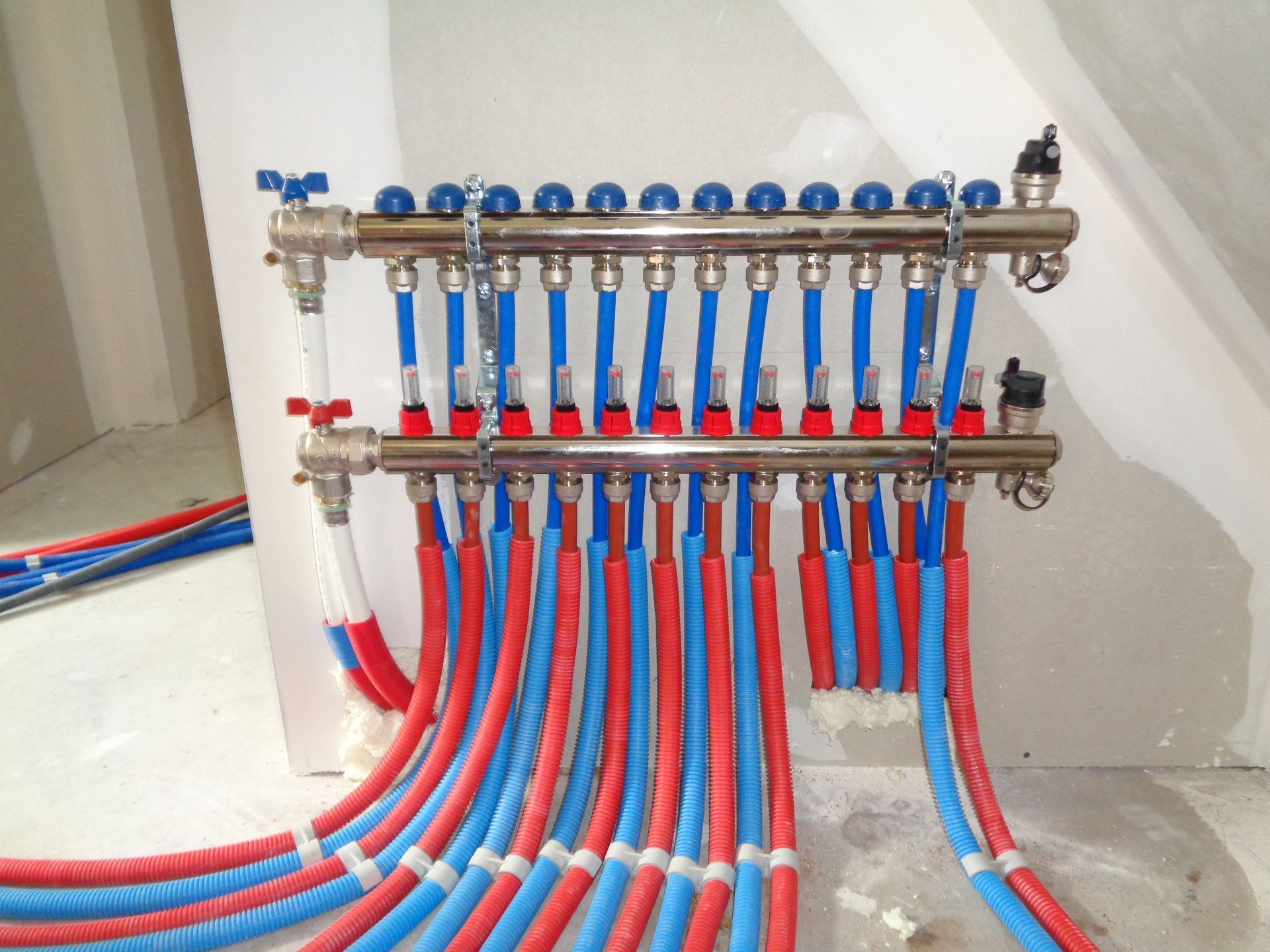 Tuyaux de pompe à chaleur