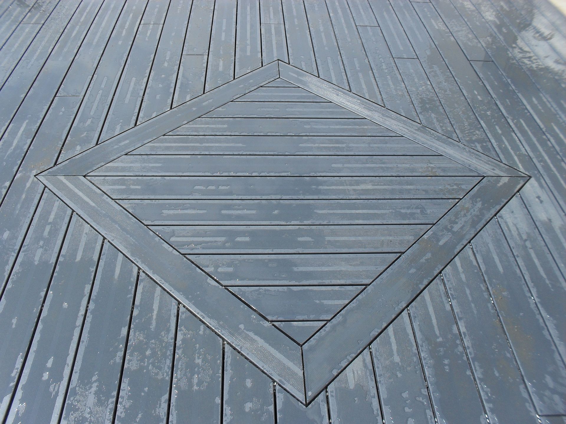 Terrass en bois bleu