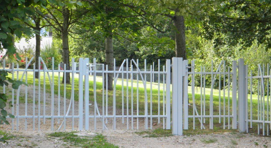 Clôture métallique