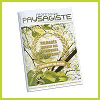 Couverture du magazine Profession Paysagiste