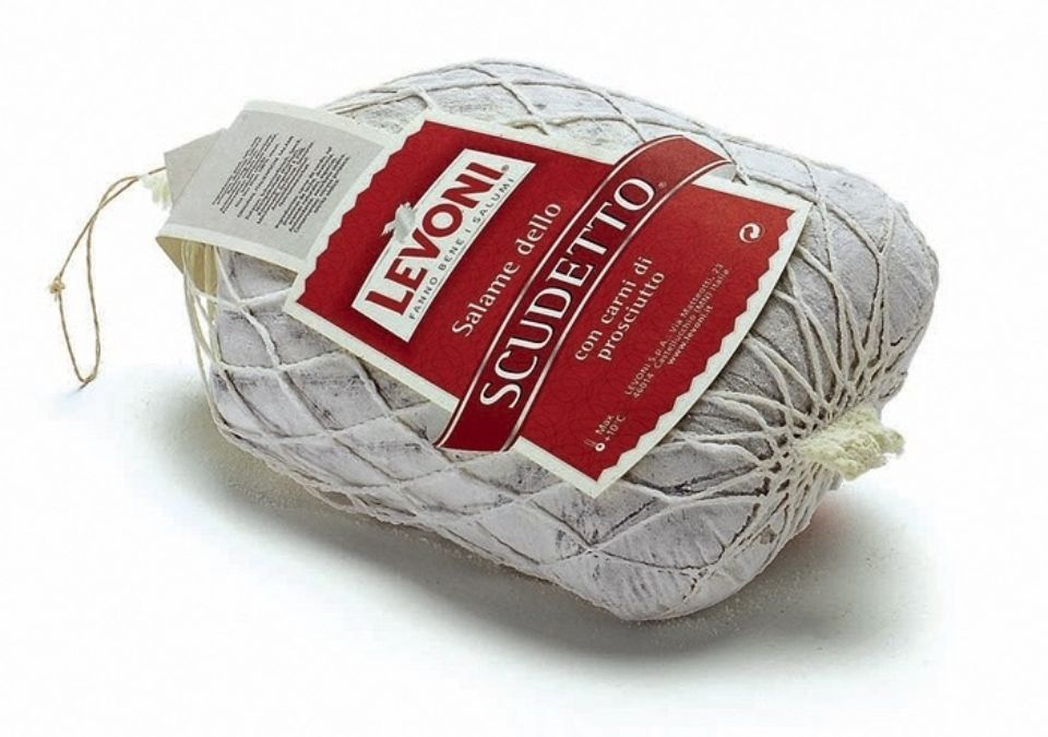 Mooie witte Italiaanse worst