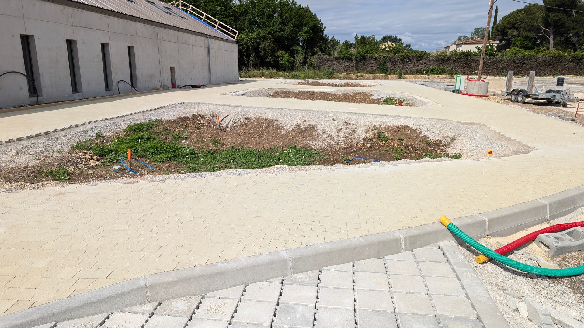 Réalisation en béton