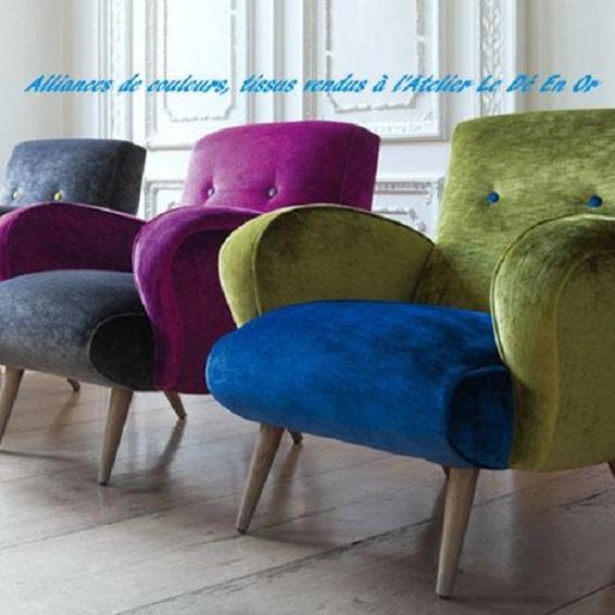 Tapissier Le Dé En Or, réfection de fauteuils à Lesneven, dans le Fini