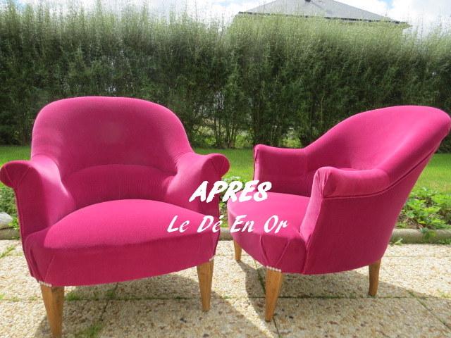 Le Dé en Or tapissière à  Lesneven, tissu Casal vendu à l' Atelier.