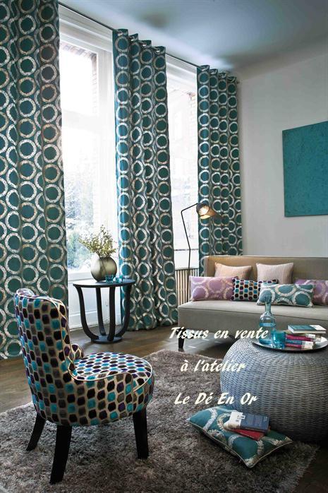 Le Dé en Or, tapissier à Lesneven près de Landerneau, vente de tissus.