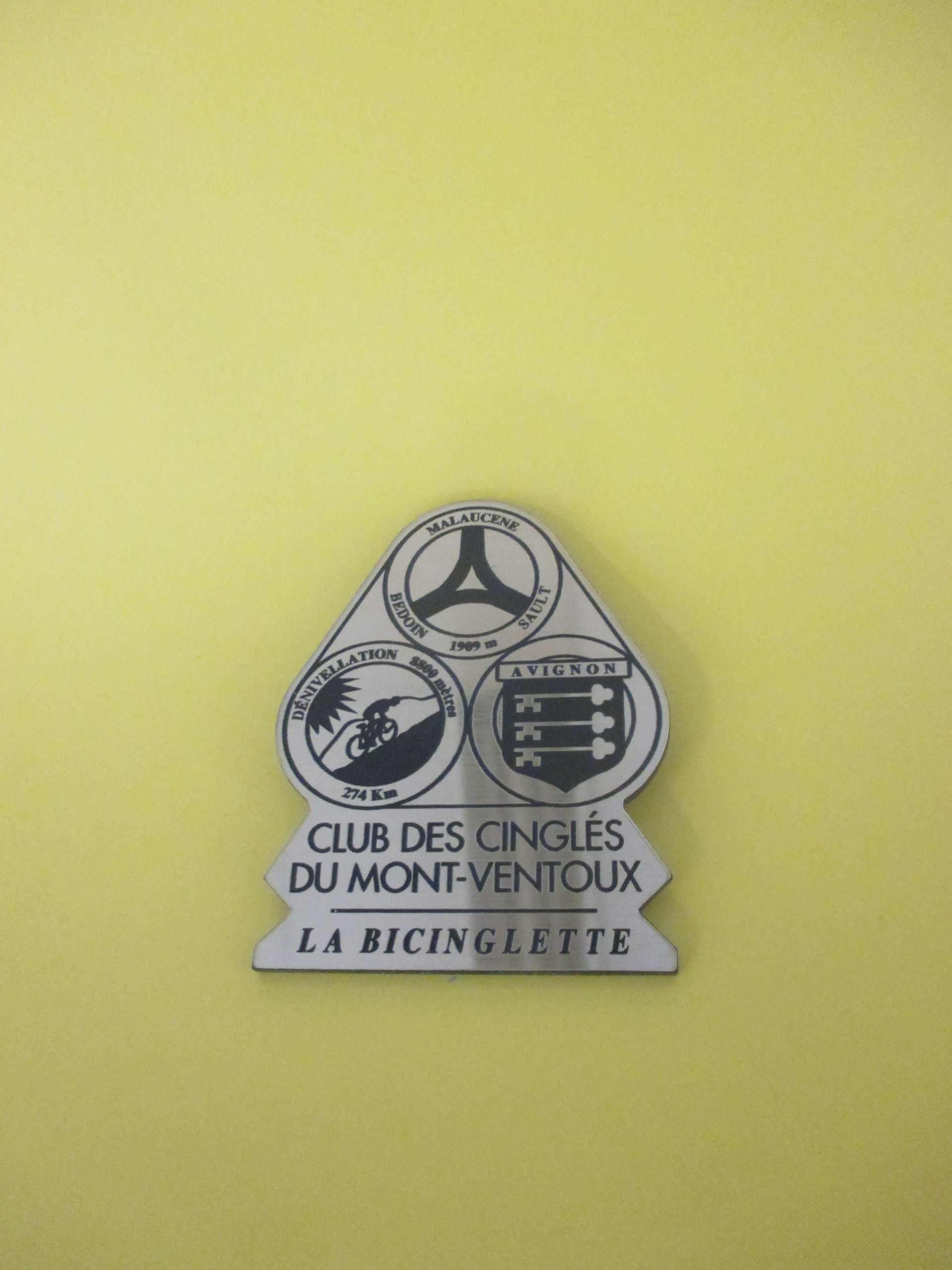 Médailles club de vélo