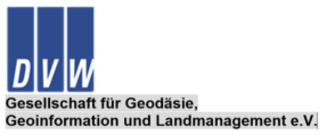 Ein Logo für DVW Geoinformation und Landmanagement e.V