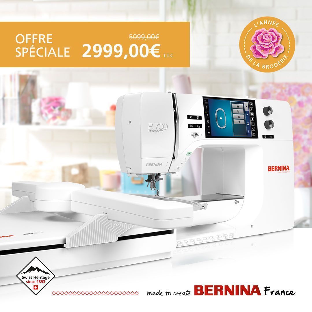 Promotion Bernina Brodeuse B700