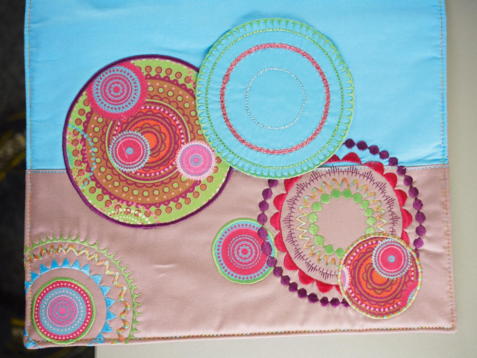 Broderie cercle