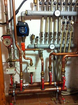 Fußbodenverteilung alt