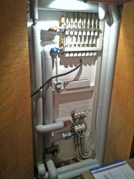 Fußbodenverteilung neu