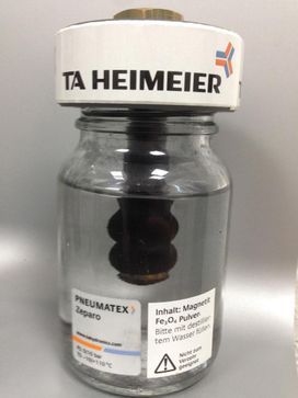 Magnetit abscheidung visualisiert