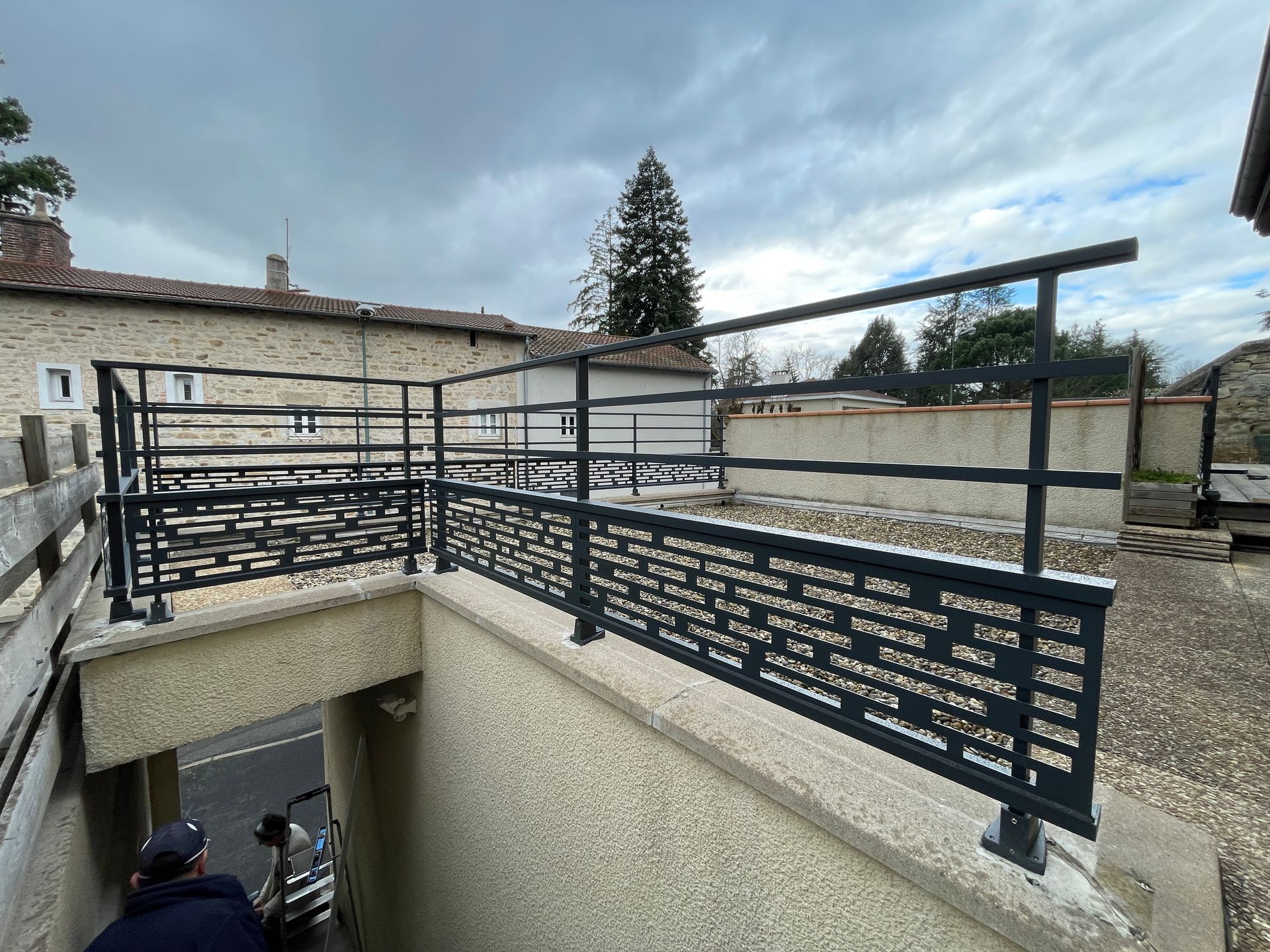 Garde-corps toit-terrasse