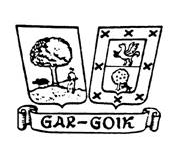 Un logotipo azul y blanco para Garrapal SL