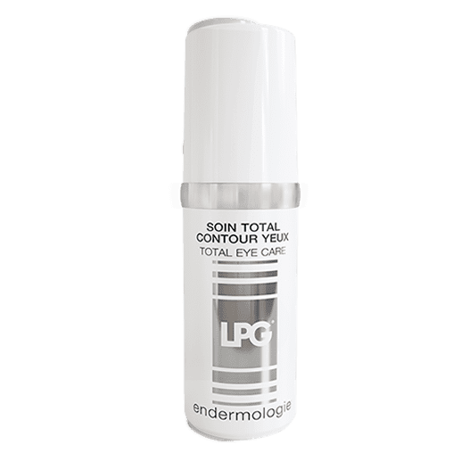 Una botella de lpg soin total contour yeux total eye care