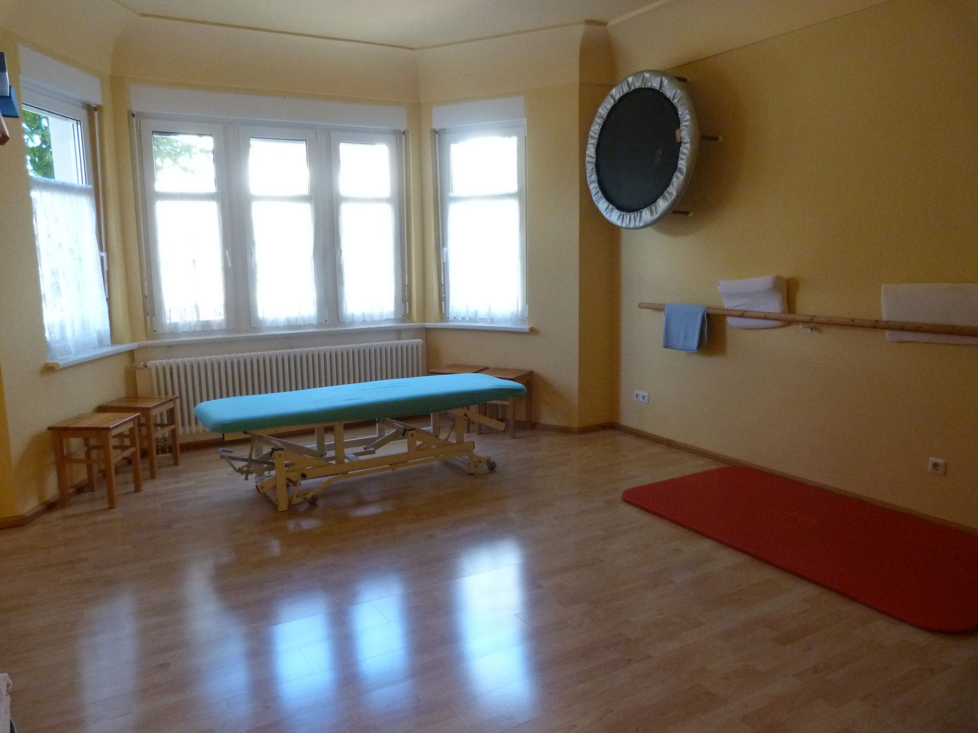 Behandlungsraum bei der Physiotherapiepraxis Stefanie Schulz