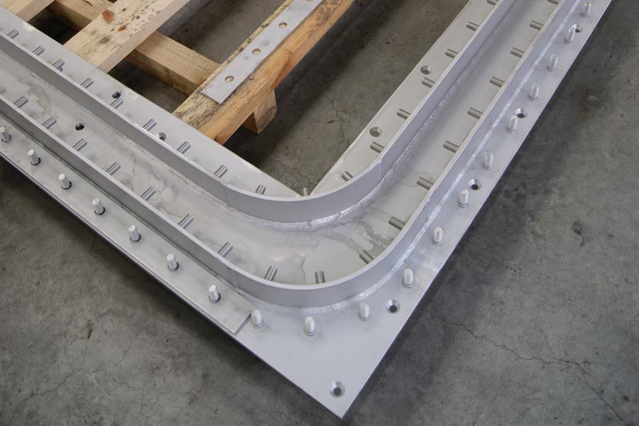 Bau von Entwässerungsrinnen