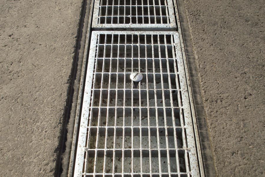 Entwässerungsrinnen