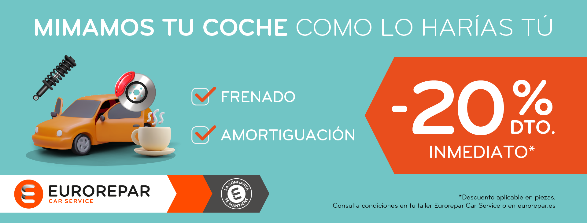 Promoción para reparación de coches