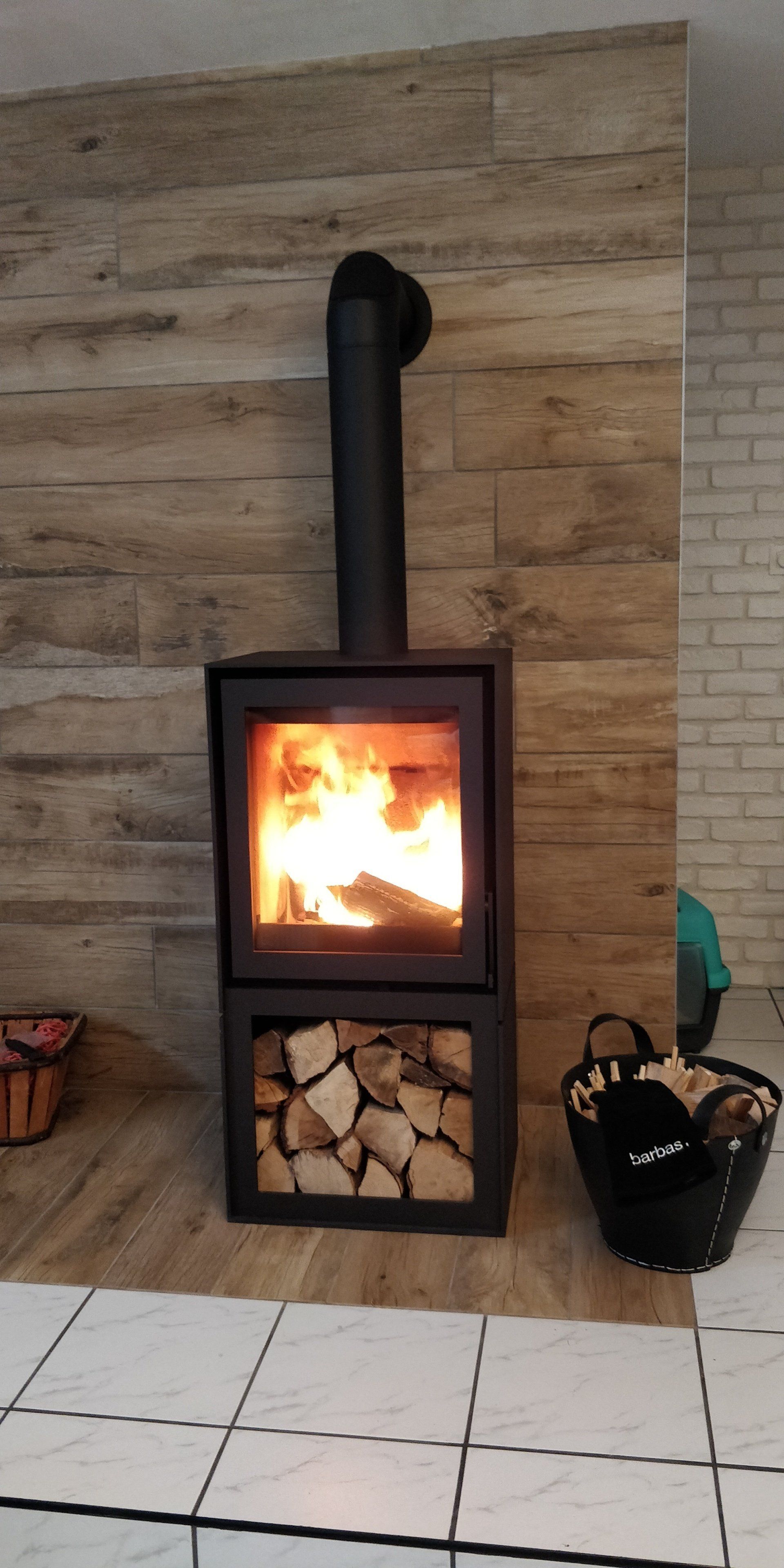 Exemple de poêle à bois