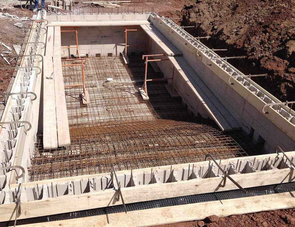 Maçonnerie pour piscine