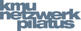 Ein Logo für kmu netzwerk pilatus mit weissem Hintergrund