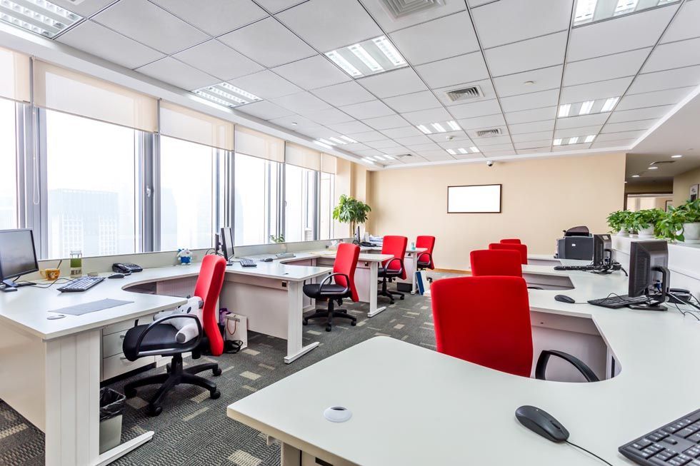Mobilier de bureau optimisé