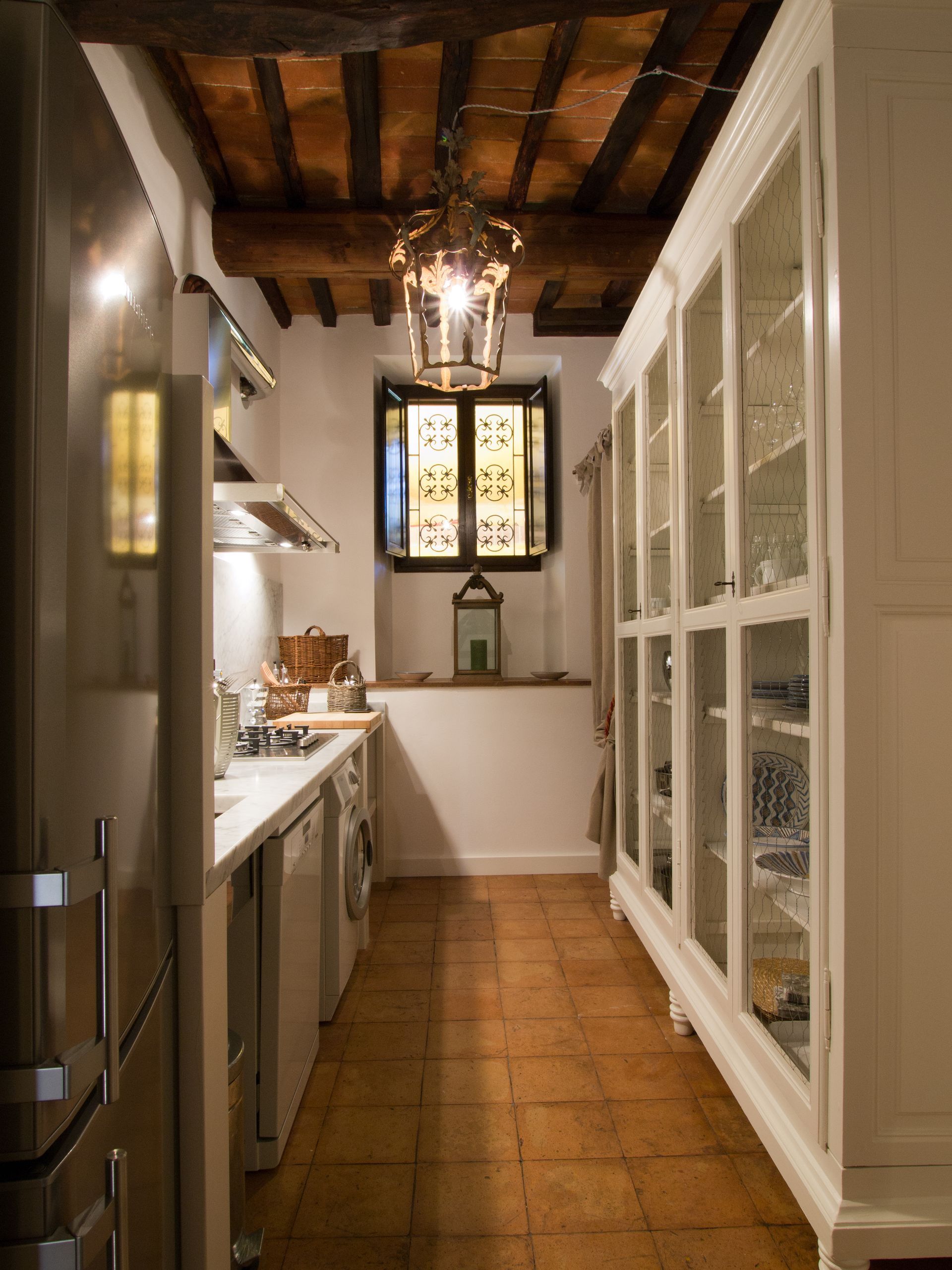 Our fully equipped kitchen is ready for you to cook your preferred Italian pasta! 