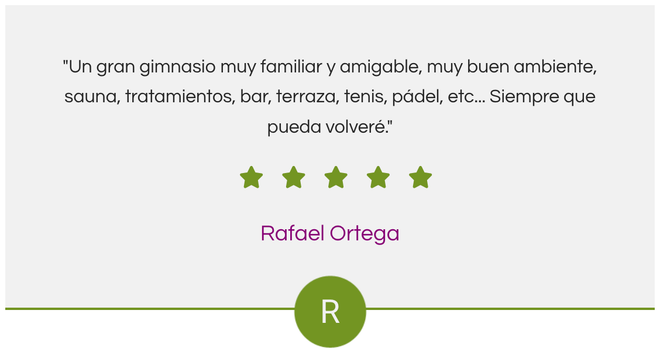 Una reseña de Rafael Ortega en español con cinco estrellas.