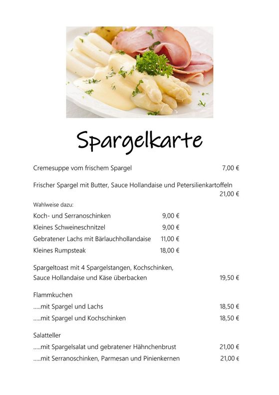 Spargelkarte