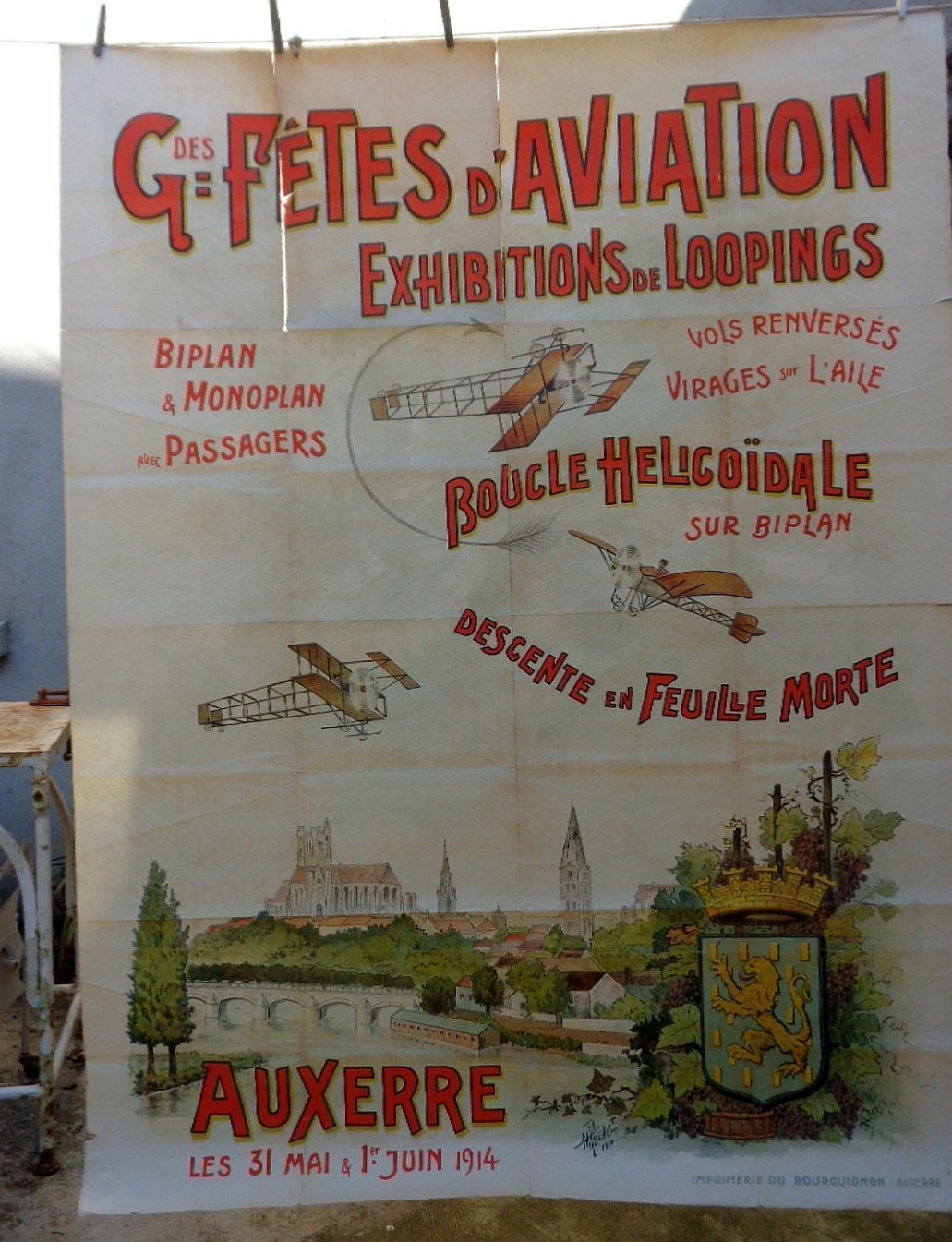Affiche aviation