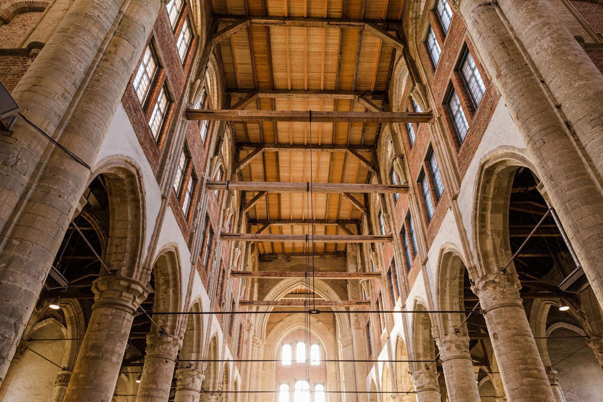 Rénovation de l'intérieur d'une église