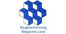 Ein blau-weißes Logo für ein Unternehmen namens Bergisches Land.