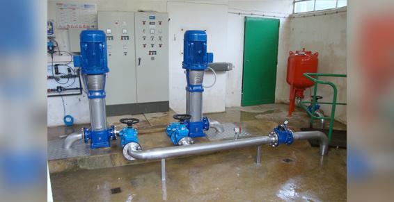 Renovation station d'eau potable en Inox