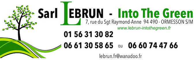 Logo LEBRUN INTO THE GREEN