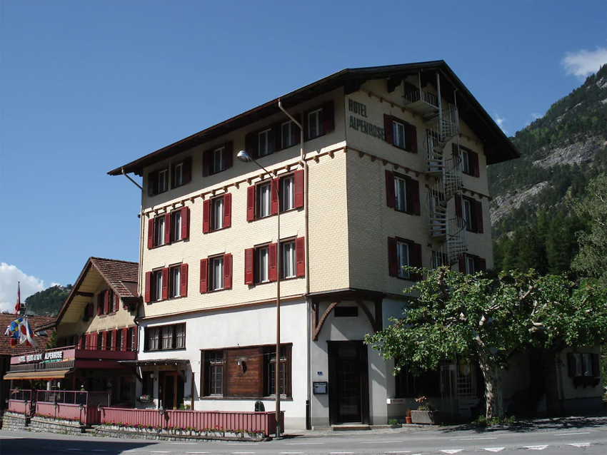 terrasse - hotel & restaurant alpenrose - innertkirchen