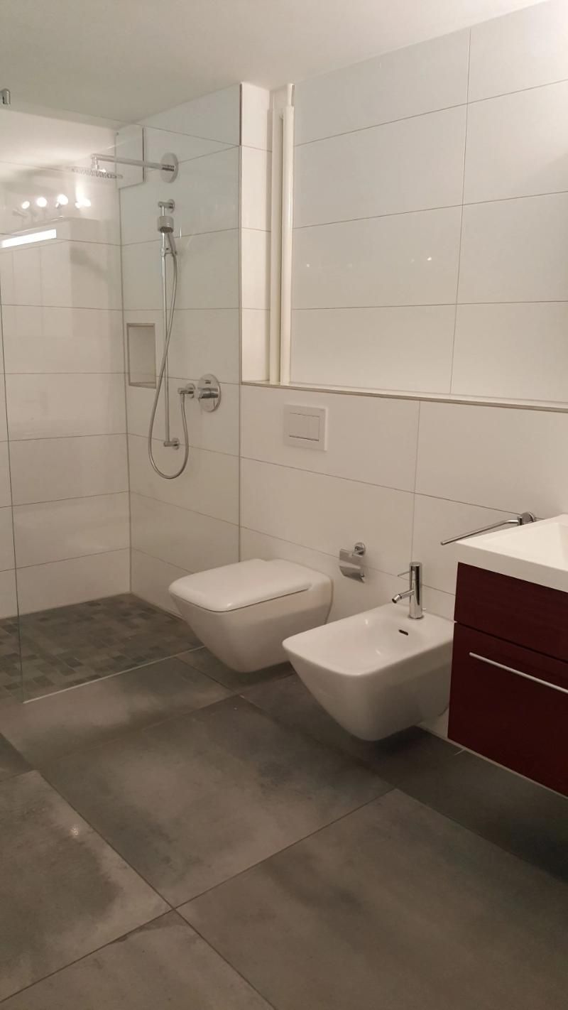 toilettes rénovées