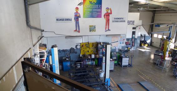 Carrosserie F1 à Villeneuve-lès-Maguelone, peintres en automobile
