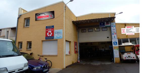 Carrosserie F1 à Villeneuve-lès-Maguelone, peinture automobile