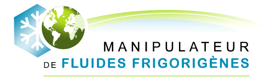 Logo Manipulation des fluides frigorigènes