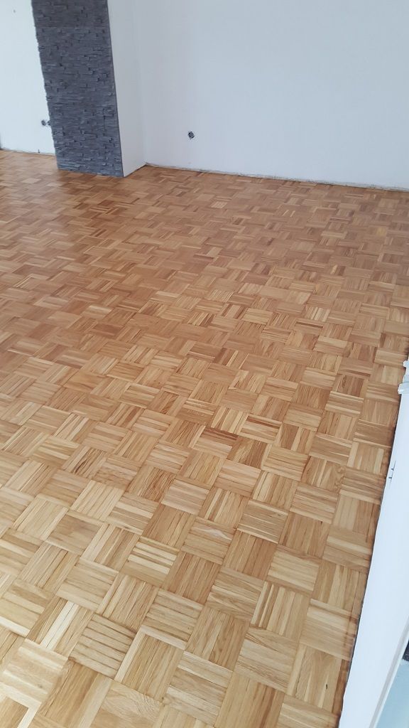 Stäbchen Parkett Bodenbelag Holz Dohle Schlafzimmer