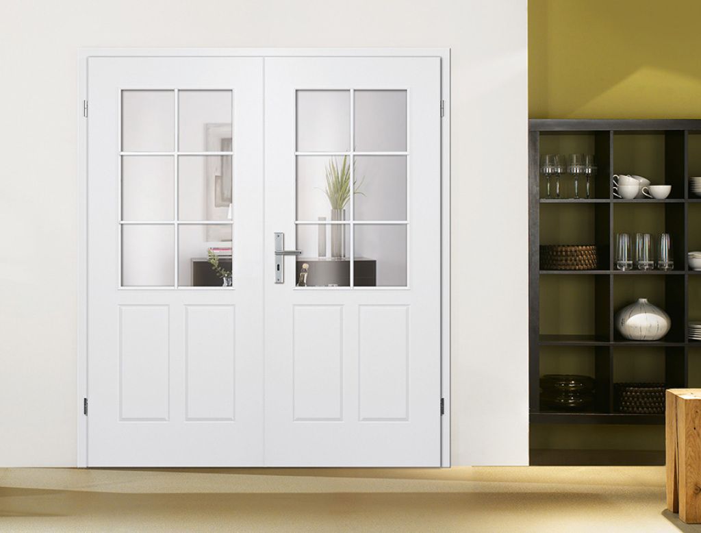 Standard Ganzglass Schiebetürbeschlag SLIM 2 Flügel