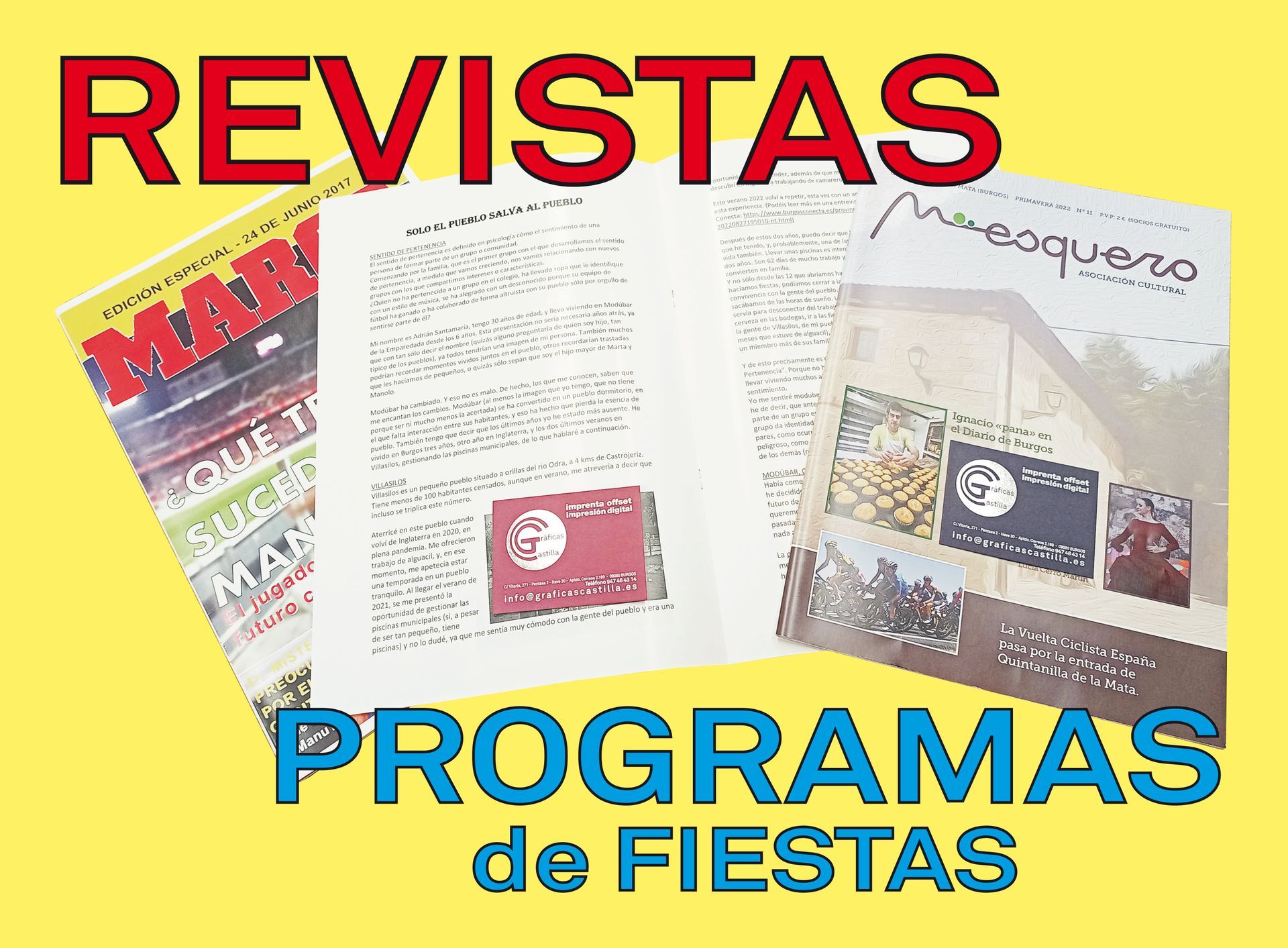Revistas y Programas de Fiestas