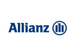 Logotipo de Allianz: texto azul oscuro
