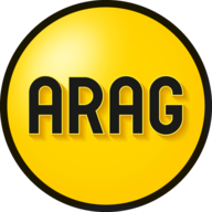 Logotipo de ARAG: Texto negro 