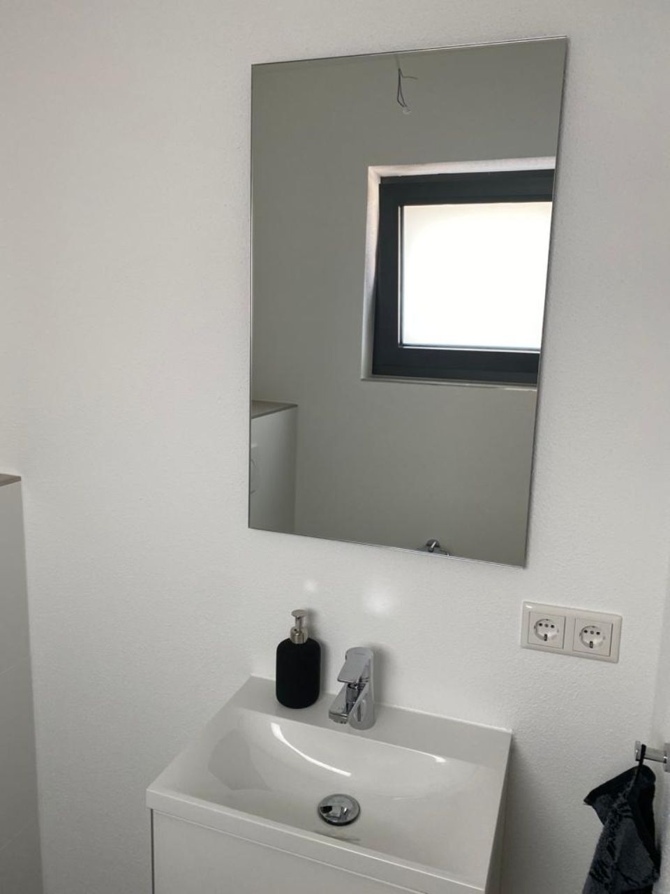 Spiegel in einem Badezimmer