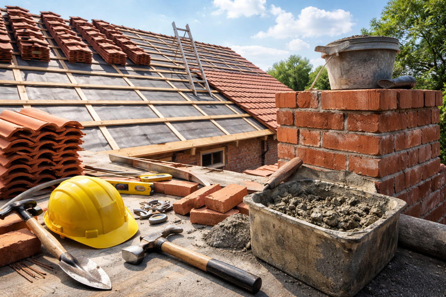 Maçonnerie de toiture