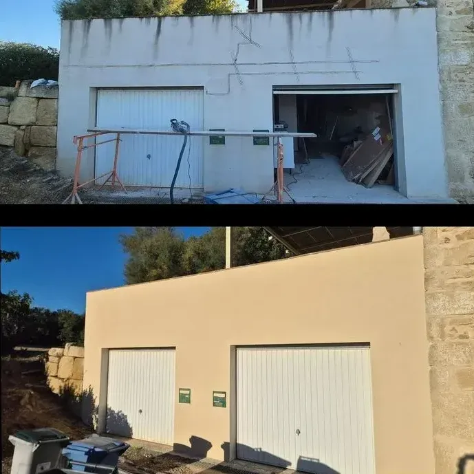 Avant/après un ravalement de façade