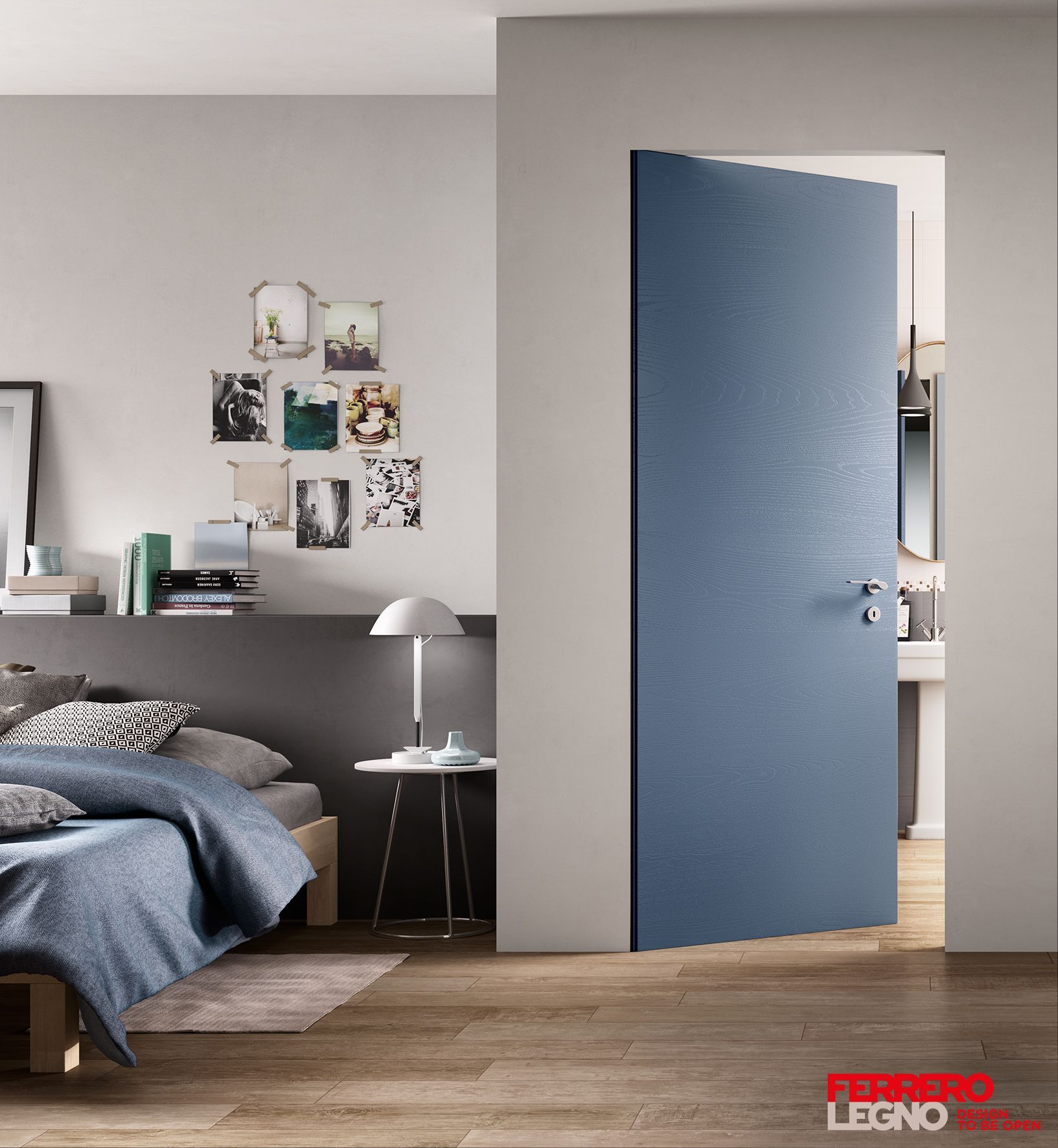 Rampe d'escalier en verre transparent