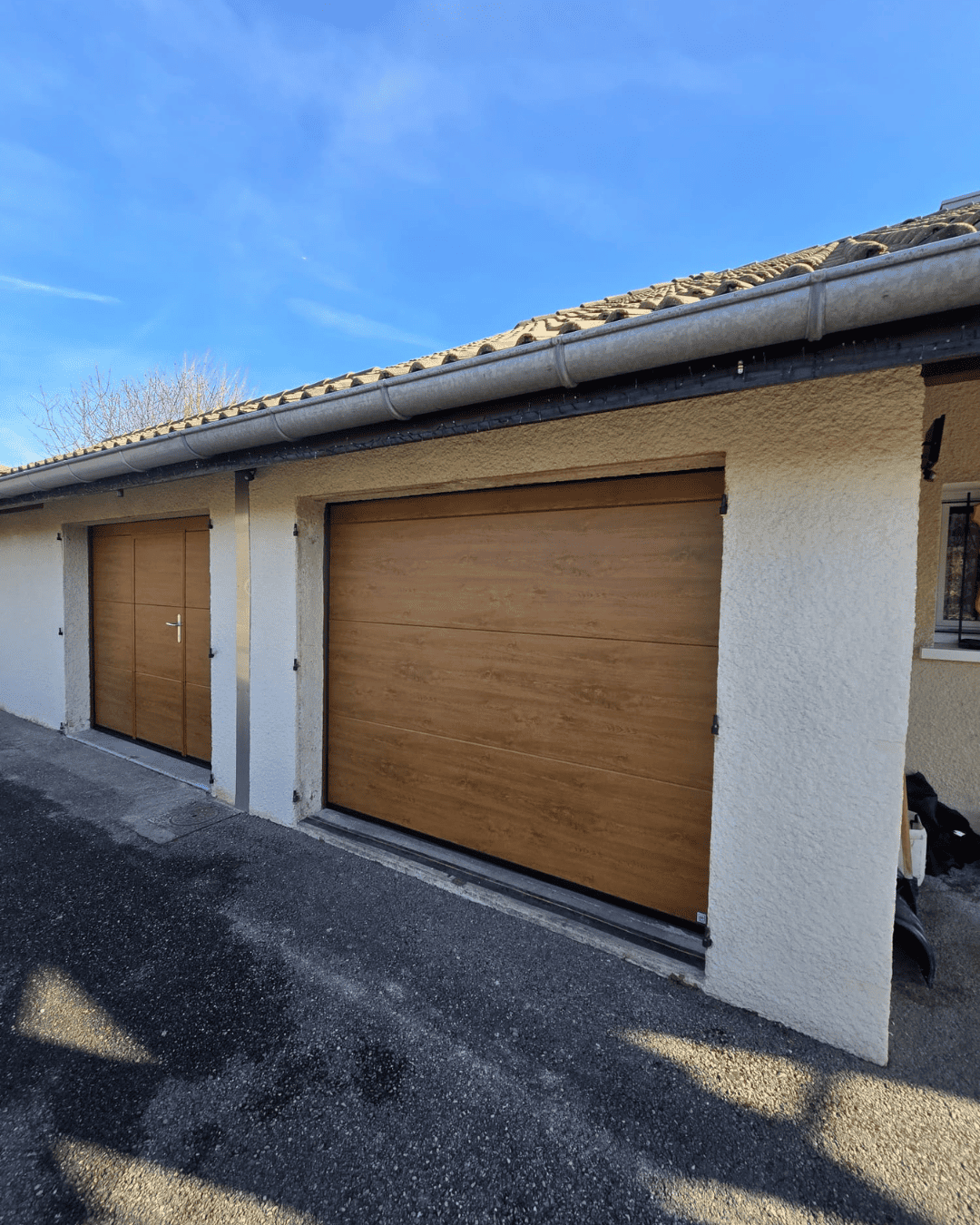 Porte garage sectionnelle